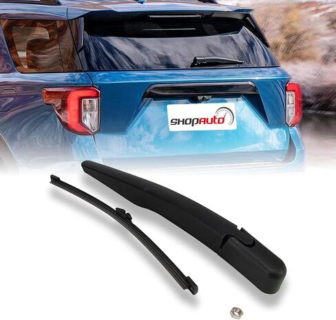 Rear Windshield Wiper Arm Blade Assembly Kit Compatible with 2020-2023 Ford Explorer Rear Window Wiper Replacement LB5Z-17526-B, LB5Z-17528-CA in Saudi Arabia
