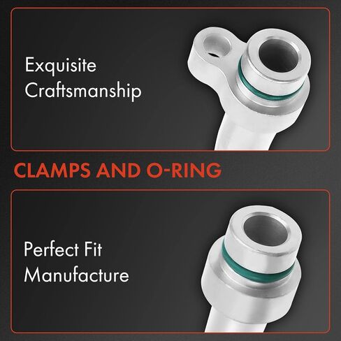 A-Premium A/C Suction Line Hose Assembly Compatible with Infiniti QX56 2011-2013, QX80 2014, Compressor to Evap in Saudi Arabia