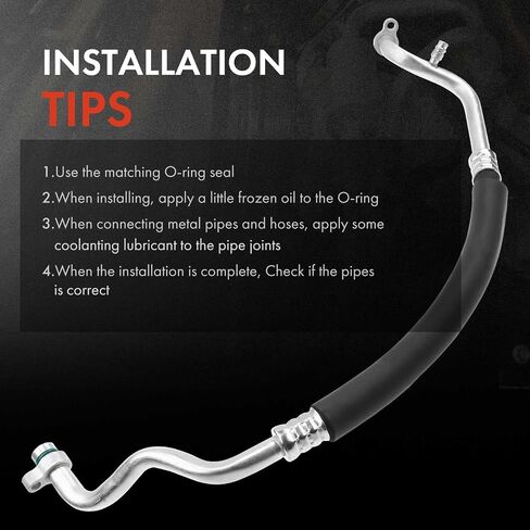 A-Premium A/C Suction Line Hose Assembly Compatible with Infiniti QX56 2011-2013, QX80 2014, Compressor to Evap in Saudi Arabia