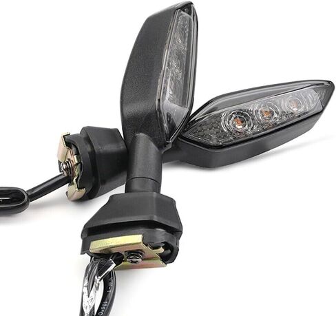 مزيل الحاجز متوافق مع Z650RS 2022-2025، Z650RS إشارات الانعطاف الخلفية وحامل لوحة الترخيص (شفاف) in Saudi Arabia
