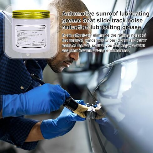 Car Sliding Door Grease - Waterproof High Temperature Resistant Grease for Sliding Doors - High Temperature Resistant Sliding Door Lubrication Solution Car Sliding Door Lubricant Grease for Car in Kuwait