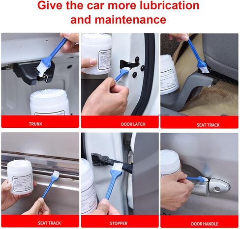Car Sliding Door Grease - Waterproof High Temperature Resistant Grease for Sliding Doors - High Temperature Resistant Sliding Door Lubrication Solution Car Sliding Door Lubricant Grease for Car in Kuwait