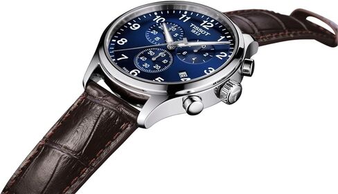 Tissot Mens Chrono XL Stainless Steel Casual Watch Brown in Saudi Arabia