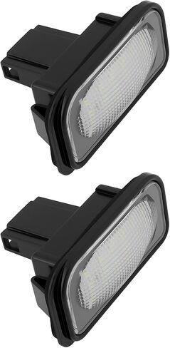 2X سيارة LED الخلفية رقم الترخيص لوحة ضوء A2038200556 متوافق مع مرسيدس بنز W203 CLK C209 W209 A209 SL R230 in Kuwait