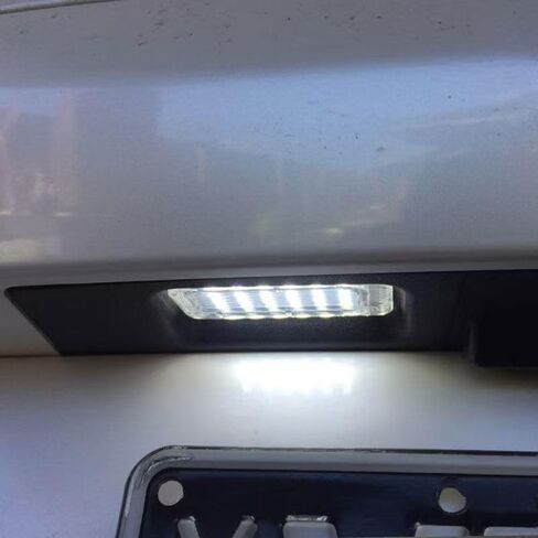 ضوء لوحة الترخيص، ضوء لوحة الترخيص LED متوافق مع Ford C-Max Edge Transit Connect Ecosport Ranger، مجموعة مصابيح Jaguar XF XJ، 6500K أبيض (لPZ004) in Kuwait