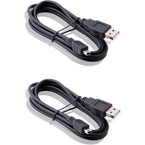 2 pcs Mini USB Charger Cable for TI-84 Plus CE Calculator, 3.3ft Replacement Charging Compatible with TI-84 Plus, TI-84 Plus CE, TI-Nspire CX,TI-83 TI-85 TI-89 – Durable & Fast Charging in Saudi Arabia