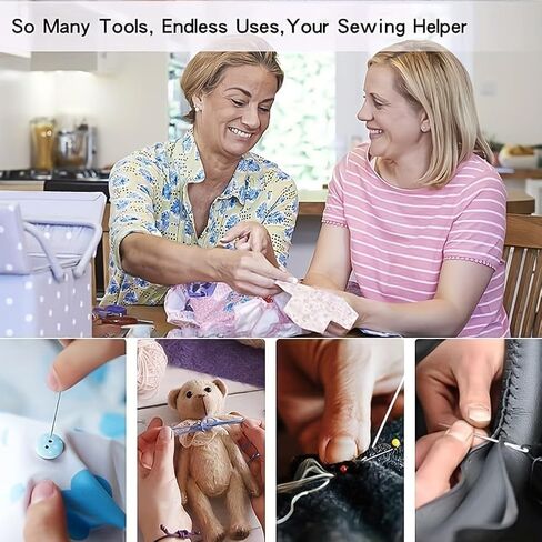 130Pcs Portable Sewing Kit,Needle and Thread Kit for Sewing,Professional Sewings Supplies Accessories in Saudi Arabia