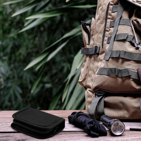 Suncalla Military Survival Sewing Kit Tactical with Buttons Durable Nylon Portable Small Sewing Kit for Men Women Complete Thread Needle Repair Tools for Travel Field Emergency(Black,1) in Saudi Arabia