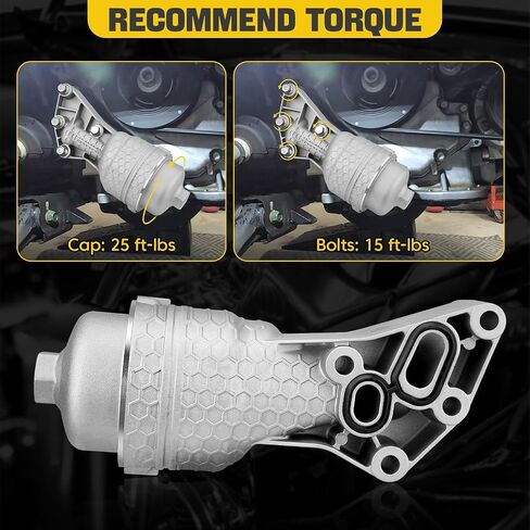 26300-3LAA0 ترقية غطاء فلتر زيت الألومنيوم بالكامل متوافق مع Hyundai 14-16 Genesis 17-20 Genesis G80 20-23 Palisade Kia 17-20 Cadenza 19-20 Sorento 19-21 Sedona 20-24 Telluride OE # 263003LAA0 in Saudi Arabia