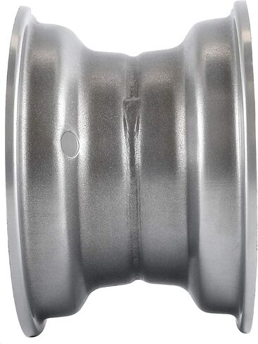 6 inch Wheel Rim 3 Holes Fits ATV Go Kart Mini Bike Lawn Tire 145/70-6 (Black) in Saudi Arabia
