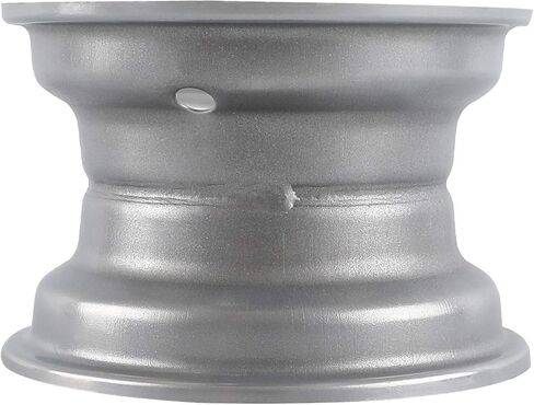 6 inch Wheel Rim 3 Holes Fits ATV Go Kart Mini Bike Lawn Tire 145/70-6 (Black) in Saudi Arabia