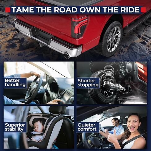 MOSTPLUS Front and Rear Struts Complete Assembly Compatible for 2009-2013 Ford F-150 F150 Struts w/Coil Spring Assembly Shocks Absorber 171141 349108 in Kuwait