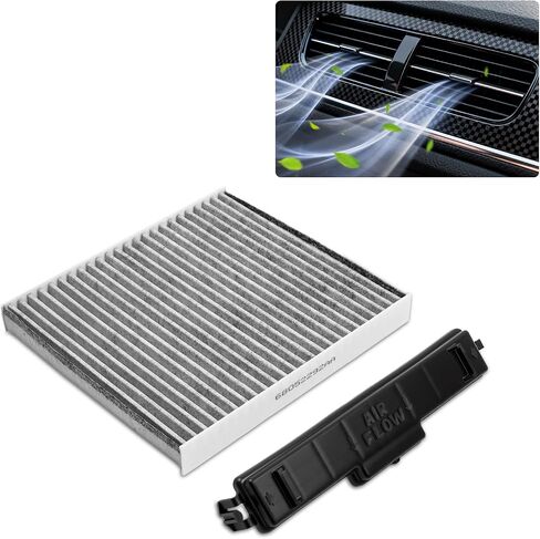 Cabin Air Filter & Filter Access Door Compatible with 2011-2020 Ram 1500 2500 3500 4500 5500 2008-2018 Journey 2010-2016 Compass Patriot Replacs 68318365AA 68406048AA 68052292AA 5058693AA in Saudi Arabia