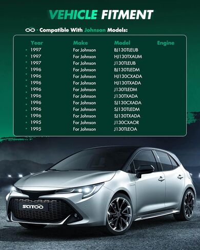 SCITOO Starters SDR0189 8000058 6491N fit for Chevrolet for Cavalier 2002 S10 Pickup 2002-2003 2.2L for Lumina 2001 for Malibu 2001-2003 for Equinox 2005 for Impala for Monte Carlo Venture 2001-2005 in Kuwait