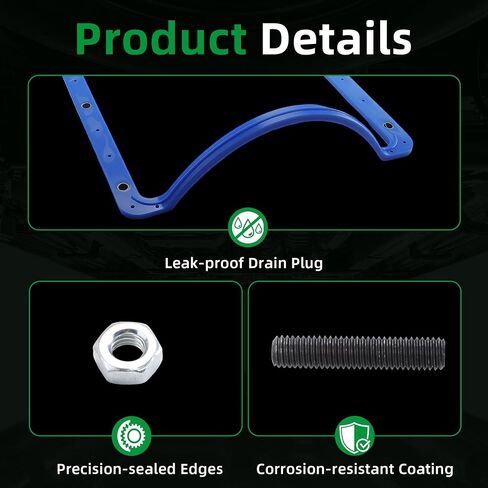 Oil Pan Gasket with Rigid Core for 27293, for Ford 7.3 Powerstroke 1994-2003 for International T444E Engines in Saudi Arabia