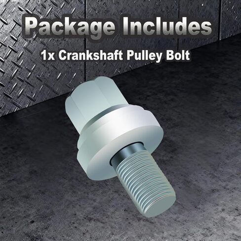 Crank Pulley Bolt Compatible with Honda Civic Si 1999-2000 CR-V 1997-2001 Del Sol 1994-1997 Acura Integra 1991-2001 B-Series DOHC VTEC Replace# 90017-PR3-003 in Saudi Arabia