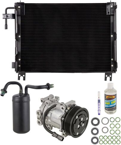 A/C Kit w/AC Compressor Condenser & Drier For Dodge Ram 1998 1999 2000 2001 w/Gas Engine - BuyAutoParts 60-82409CK New in Saudi Arabia
