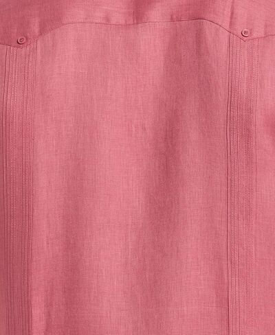 Cubavera Men's 100% Linen Four-Pocket Short Sleeve Button-Down Guayabera Shirt (Size Small - 5X) in Kuwait