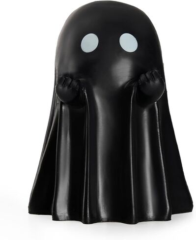 Halloween Pumpkin Figurine Decor - Spooky Resin Finger Statue Ghost Figures for Home Decorations, Cute Resin Statue Ghost Decor, Spooky Ghost for Table Centerpieces Shelf Mantel Display in Saudi Arabia