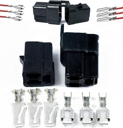 موصل APTIV Metri-Pack 56 Series 3 موصلات مع طرف ذكر وأنثى 12-10 AWG (عبوة من 3 مجموعات) in Kuwait