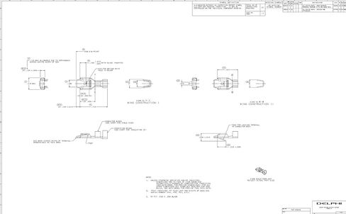 موصل APTIV Metri-Pack 56 Series 3 موصلات مع طرف ذكر وأنثى 12-10 AWG (عبوة من 3 مجموعات) in Kuwait