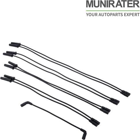 munirater Ignition Coil Wire Set Replacement for 3888328 Replacement for V8 5.0L 5.7L GXI GI OSI in Saudi Arabia