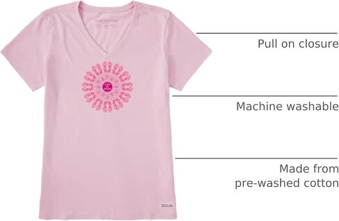 Life is Good Women's Crusher Tee Flip Flop Mandala in Saudi Arabia
