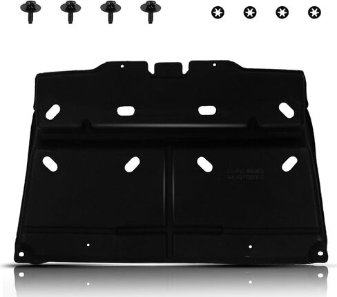 ML3Z-7222-D ترقية واقي رذاذ المحرك تحت الغطاء مع براغي تثبيت متوافقة مع 2015-2020 Ford F150 مع محرك بنزين، لوحة سفلية غير مناسبة لطراز Raptor/3.0L ديزل in Kuwait