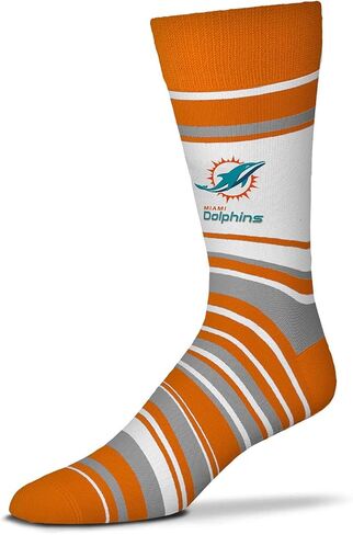 جوارب رسمية مخططة للكبار من Bare Feet NFL - جودة ممتازة - يمكن غسلها في الغسالة - مثالية ليوم اللعب والارتداء اليومي (Seattle Seahawks - أزرق) in Saudi Arabia