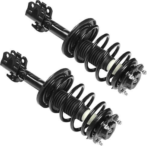 Front & Rear Struts Shock Absorbers Coil Spring Assembly Fit for 2003-2008 Toyota Corolla Replacement 172115 172114 171373L 171373R (Set of 4) in Kuwait