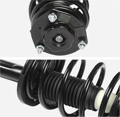 Front & Rear Struts Shock Absorbers Coil Spring Assembly Fit for 2003-2008 Toyota Corolla Replacement 172115 172114 171373L 171373R (Set of 4) in Kuwait