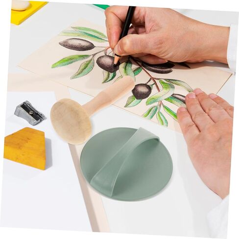 Gadpiparty 1 Set Printmaking Tools Kit Durable Ink Plates Crafting Mushroom Rollers Carving Boards for DIY Art Projects Reliable Printmaking Supplies for Artists in Saudi Arabia