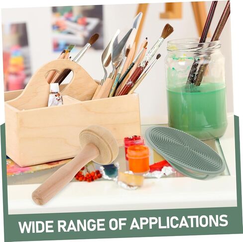 Gadpiparty 1 Set Printmaking Tools Kit Durable Ink Plates Crafting Mushroom Rollers Carving Boards for DIY Art Projects Reliable Printmaking Supplies for Artists in Saudi Arabia