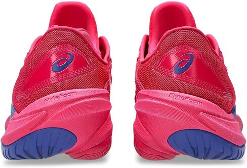ASICS Women's Court FlyteFoam 3 Tennis Shoe, 9, White/Sun Coral in Saudi Arabia