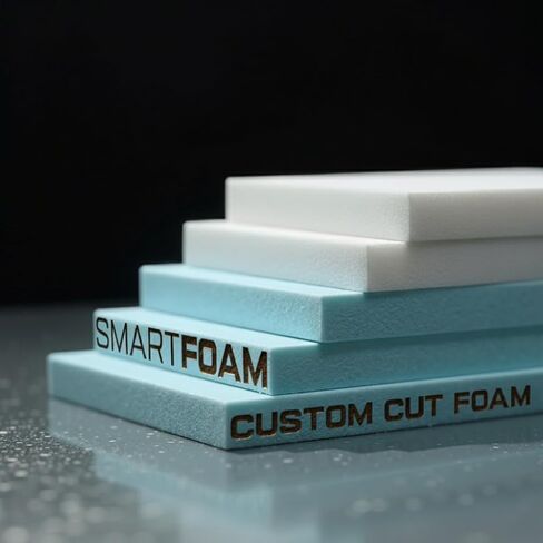 SmartFoam HD Custom Cut Foam for Mattresses & Cushions – High Density Upholstery Foam for DIY Projects, Beds, & Sofas Premium, Free Choice of Comfort Levels (Medium or Firm) in Saudi Arabia