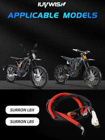 Main Power Wire Wiring Cable Cord Harness for Surron Sur Ron LBX Light Bee X/S Electric Dirt Bike,Play and Plug Battery Connector Wire in Saudi Arabia