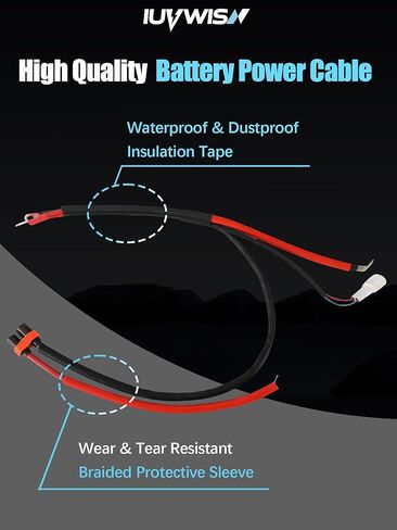 Main Power Wire Wiring Cable Cord Harness for Surron Sur Ron LBX Light Bee X/S Electric Dirt Bike,Play and Plug Battery Connector Wire in Saudi Arabia