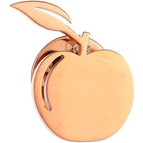 Stainless Steel Dainty Apple Men Brooch Lapel Pins Women Clasp Clips