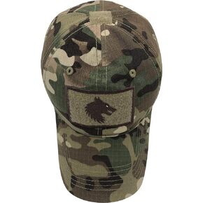 FIELDCRAFT Tactical Operator Hat Low Profile Adjustable Baseball Cap Camoflauge