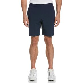 PGA TOUR Men's Exposed Elastic Waistband Dobby Golf Short