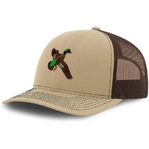 Richardson Trucker Hat Animal Wood Duck Waterfowl Wildlife Baseball Cap