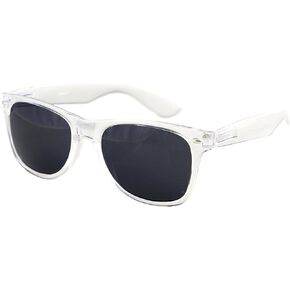 Sunglasses Classic Clear Frame Horn Rimmed Eyewear Classic Retro 80's