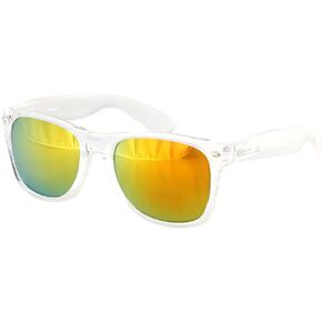 Sunglasses Classic Clear Frame Horn Rimmed Eyewear Classic Retro 80's