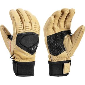 LEKI Copper S Insulated Water-Resistant Gloves for Skiing, Snowboarding, & Cold Weather