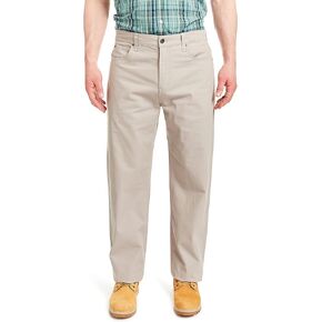 Smith's Workwear mens 5 Pocket Canvas Stretch Pants, Light Stone, 36W x 32L US in Kuwait