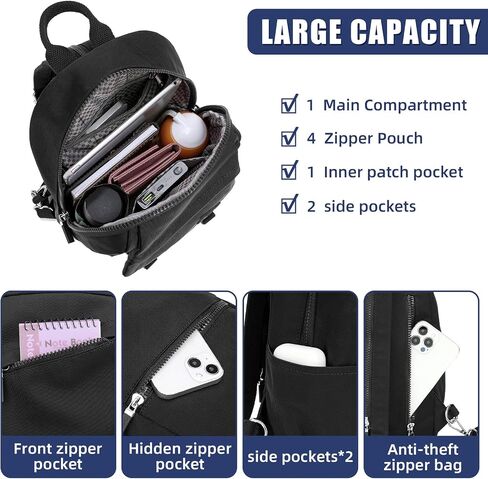 Vendra Moka Mini Waterproof Backpack Purse for Women and Men,Small Travel Daypack in Saudi Arabia