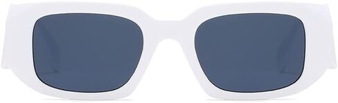 Azoxus Retro Fashion Irregular Rectangle Sunglasses UV400 Protection Trendy Small Plastic Frame AZ9492 in Saudi Arabia