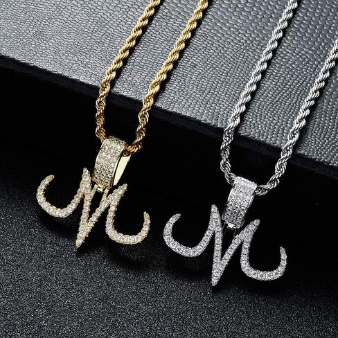 Union Power Cartoon Magic Tattoo Logo M قلادة قلادة الهيب هوب مثلج خارج سلسلة هدايا للرجال والنساء in Kuwait