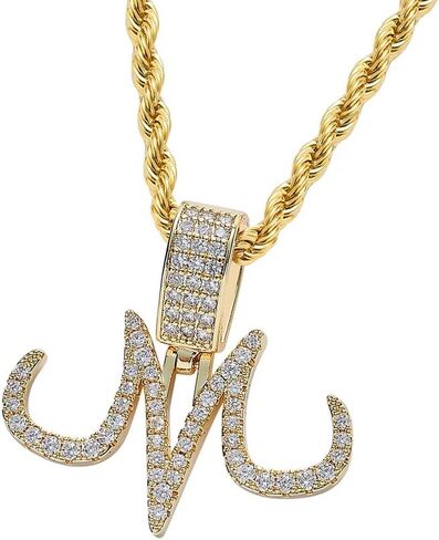 Union Power Cartoon Magic Tattoo Logo M قلادة قلادة الهيب هوب مثلج خارج سلسلة هدايا للرجال والنساء in Kuwait