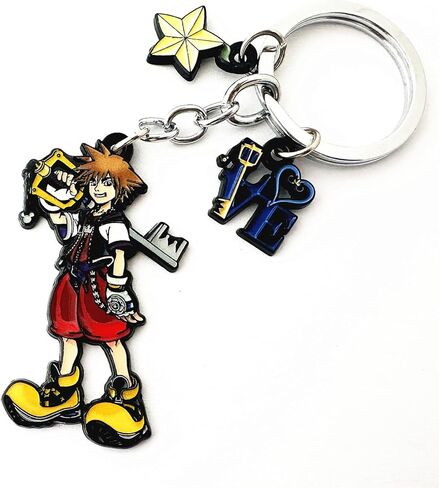 سلسلة مفاتيح كيانجاو كينجدوم هير انيمي كوسبلاي مجوهرات كنجدوم هارت هدايا للرجال والنساء in Kuwait